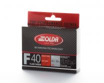 Solda F40 CARBON Extra Fluor Glide Wax Red -3...-10°C, 60g