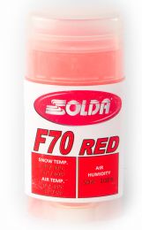 Solda F70 Hyper Fluor Glide Wax Red 0...-15°C, 35g
