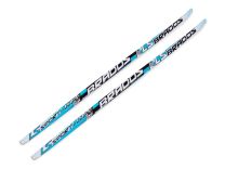 Brados LS Sport 3D skis with fish pattern, black/blue (140-170cm)