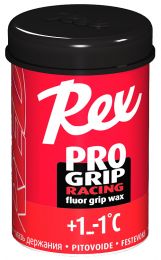 Rex 30 ProGrip Fluoro wax Red +1...-1°C, 45g