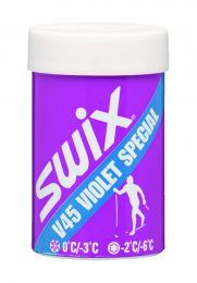 SWIX V45 Violet Special Grip Wax 0°...-3°C/-2°...-6°C, 45g
