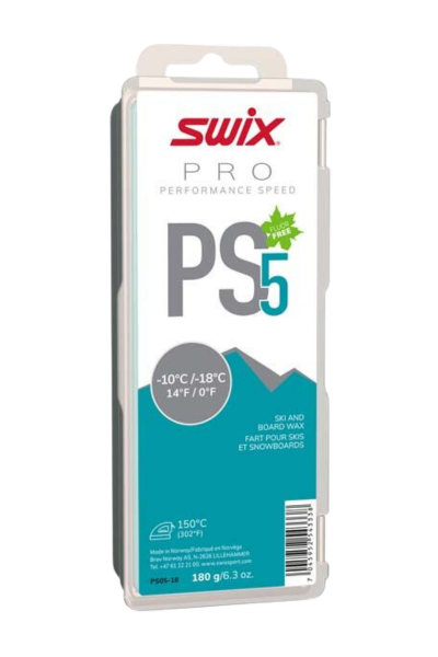 SWIX PS5 Turquoise Glider -10°...-18°C, 180g